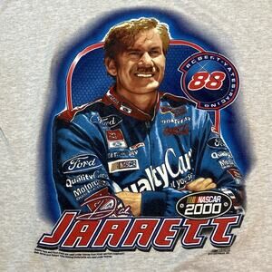 Vintage 90s Dale Jarrett Mens Large Nascar Shirt Chase Authentics USA Fabric